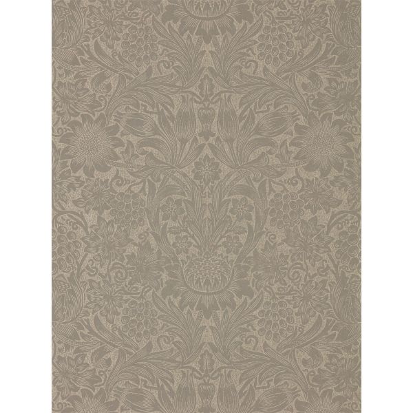Pure Sunflower Wallpaper 216045 by Morris & Co in Mole Gold