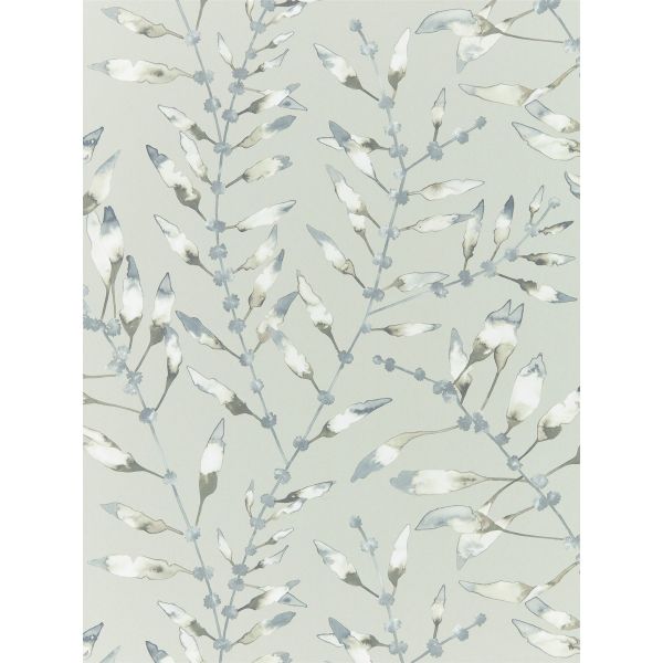 Chaconia Wallpaper 111632 by Harlequin in Graphite Mustard Yellow