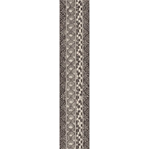 Ardmore Border Wallpaper 5025 by Cole & Son in Soot Snow