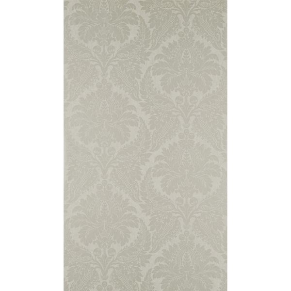 Malmaison Damask Wallpaper 311994 by Zoffany in Chalk Grey