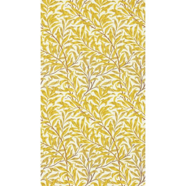 Willow Bough Wallpaper 217089 by Morris & Co in Summer Yellow