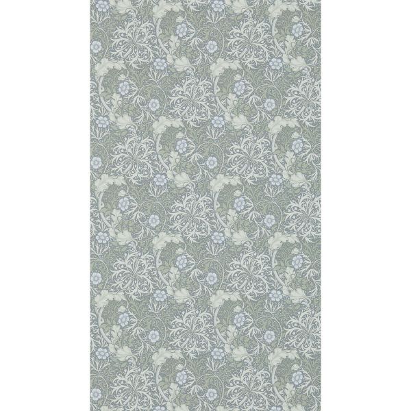 Seaweed Wallpaper 214715 by Morris & Co in Silver Ecru Beige