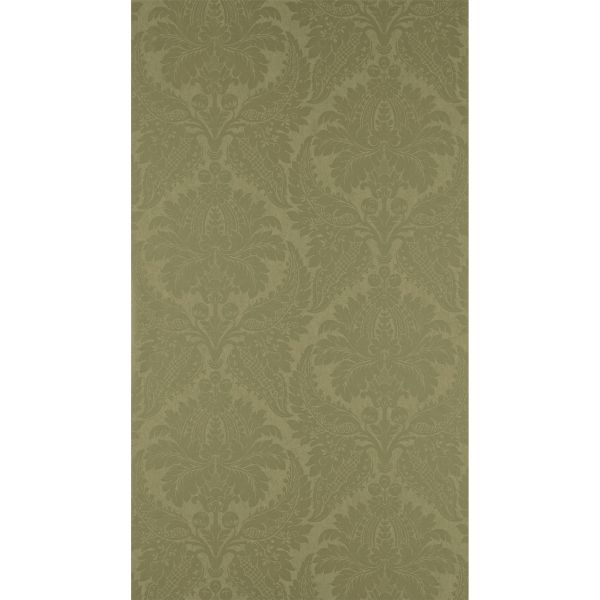 Malmaison Damask Wallpaper 311996 by Zoffany in Old Gold