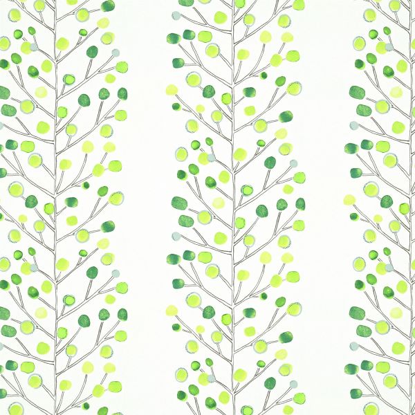 Melinki Wallpaper 112264 by Scion in Emerald Lime Chalk