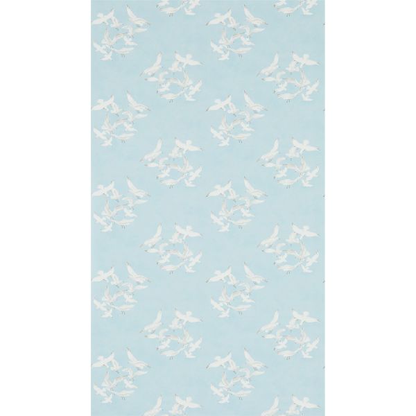 Seagulls Wallpaper 214585 by Sanderson in Sky Blue
