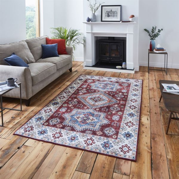 Topaz G4705 Rugs in Red