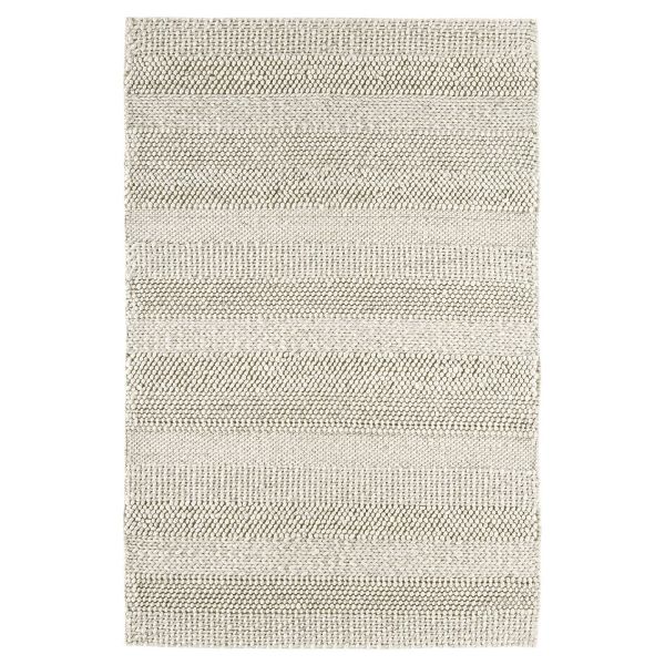 Katherine Carnaby CS06 Modern Designer Rugs in Cream Stripe