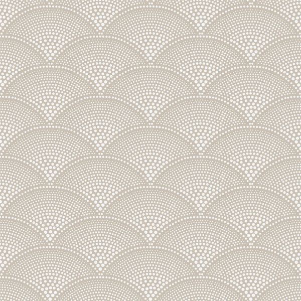 Feather Fan Wallpaper 10034 by Cole & Son in Taupe Brown