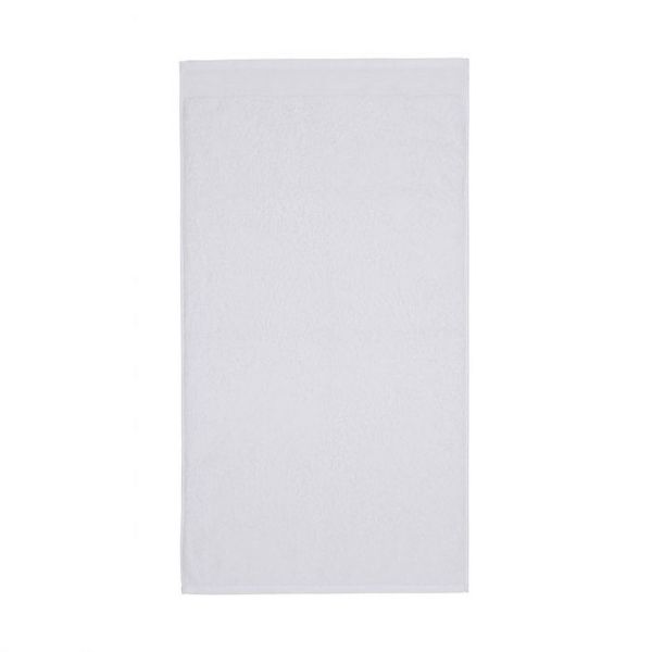 Noi Plain Cotton Bamboo Towel in White