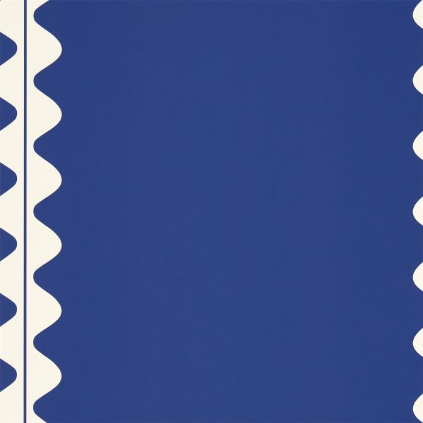 Ric Rac Wallpaper 113060 by Harlequin X Sophie Robinson in Lapis Blue