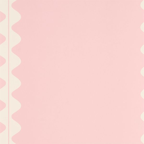 Ric Rac Wallpaper 113061 by Harlequin X Sophie Robinson in Rose Quartz Pink