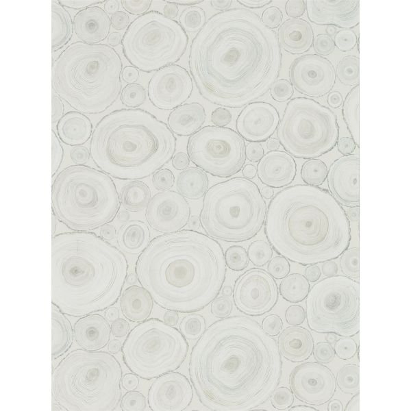 Alnwick Logs Wallpaper 216508 by Sanderson in Driftwood Grey