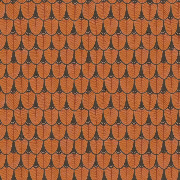 Narina Wallpaper 10050 by Cole & Son in Burnt Orange