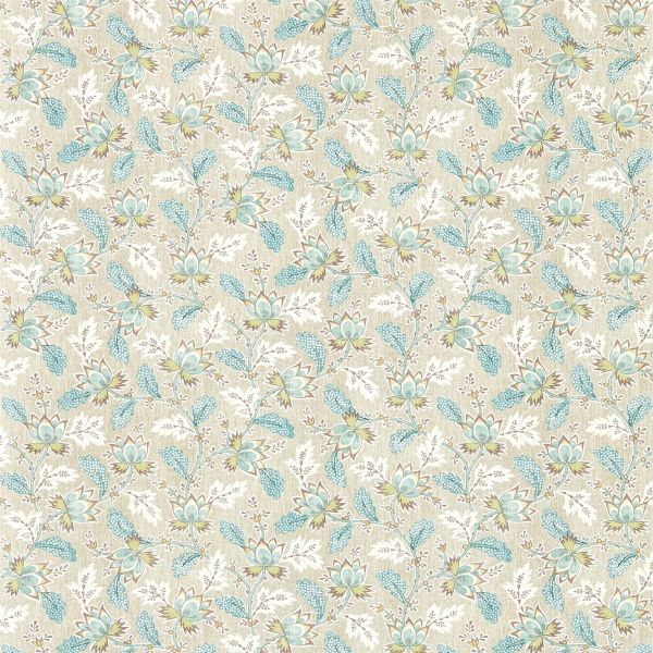 Dallimore Floral Wallpaper 217233 by Sanderson in Fawn Multi