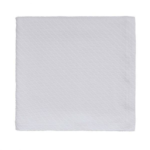 Andaz Fine Linens Egyptian Cotton Throw in White