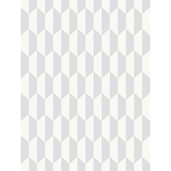 Petite Tile Wallpaper 5019 by Cole & Son in Soft Grey