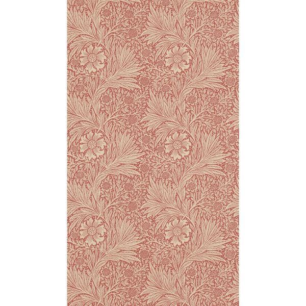 Marigold Wallpaper 210367 by Morris & Co in Brick Manilla