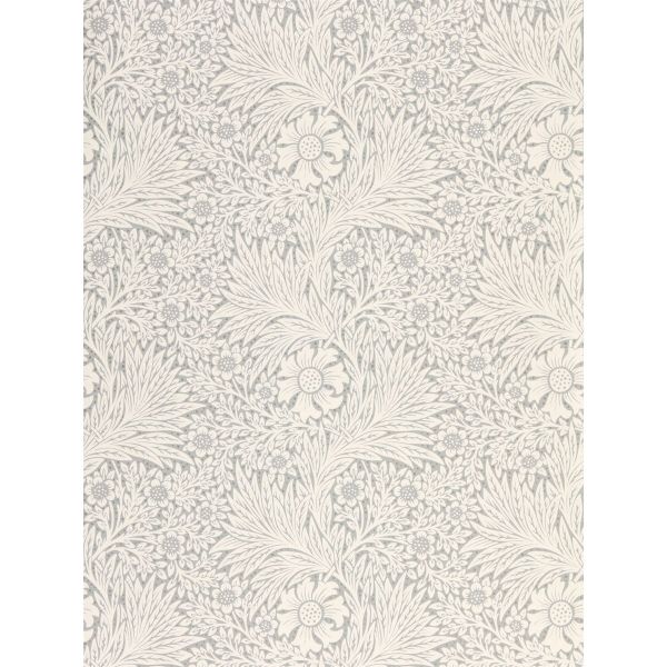 Pure Marigold Wallpaper 216536 by Morris & Co in Cloud Grey