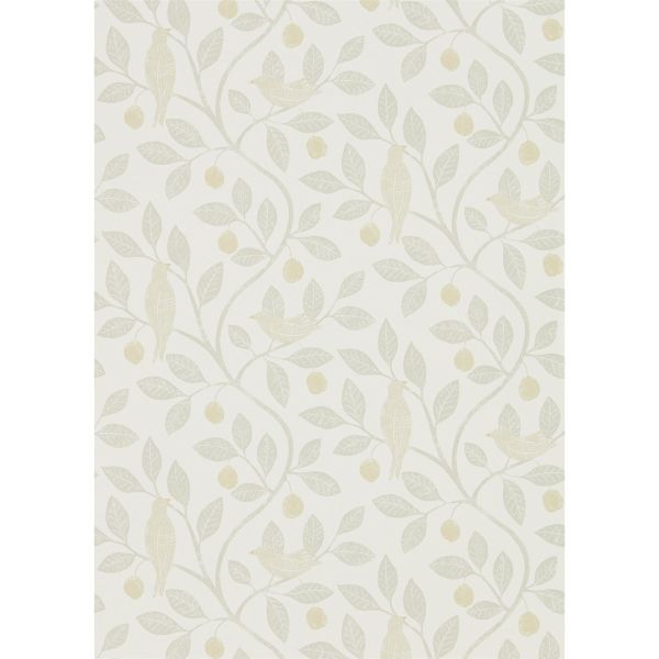Damson Tree Wallpaper 216366 by Sanderson in Linen Honey