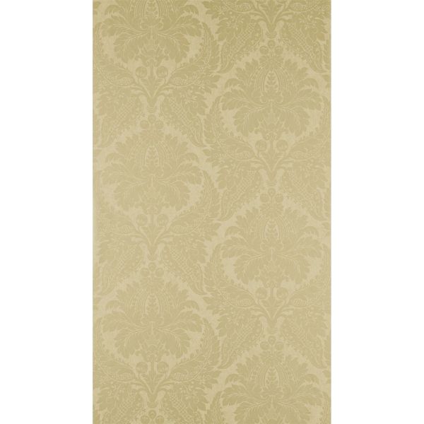 Malmaison Damask Wallpaper 311995 by Zoffany in Champagne Yellow