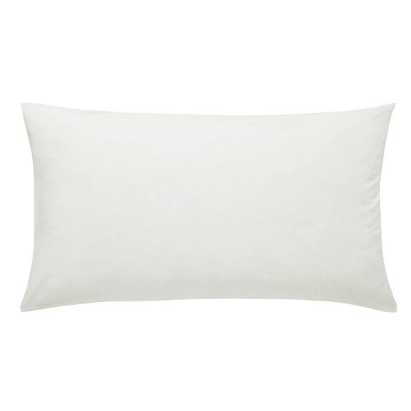 Plain Dye Housewife Pillowcase by Helena Springfield in White