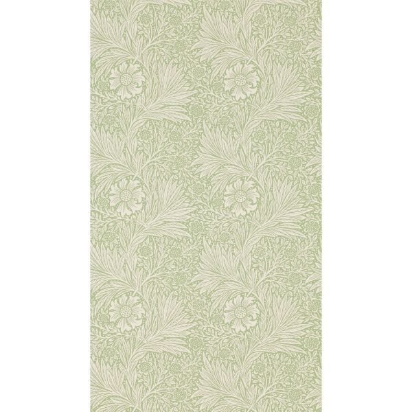 Marigold Wallpaper 210369 by Morris & Co in Artichoke Green