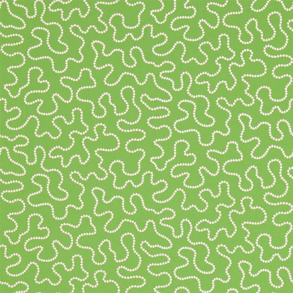 Wiggle Wallpaper 113064 by Harlequin X Sophie Robinson in Peridot Rose Quartz