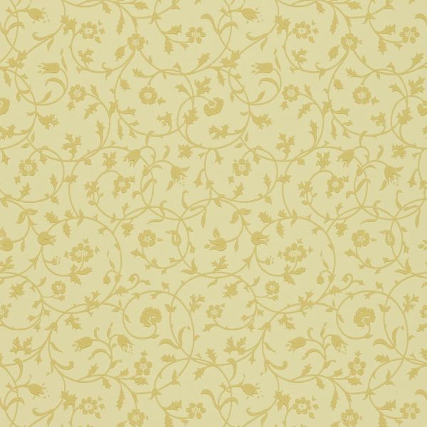 Medway Wallpaper 110 by Morris & Co in Gold Yellow