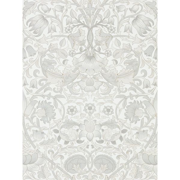Pure Lodden Wallpaper 216030 by Morris & Co in Chalk Eggshell