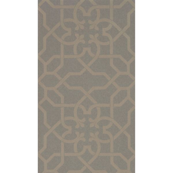 Mawton Wallpaper 216419 by Sanderson in Charcoal Gilver Grey