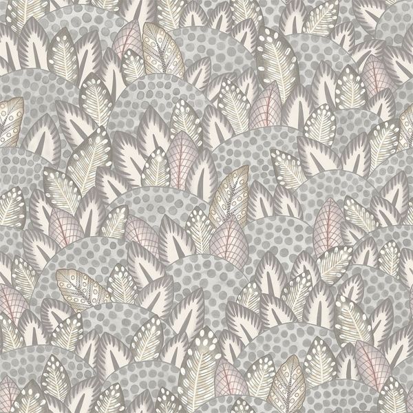 Zulu Terrain Wallpaper 119 9040 by Cole & Son in Heath Grey Blush