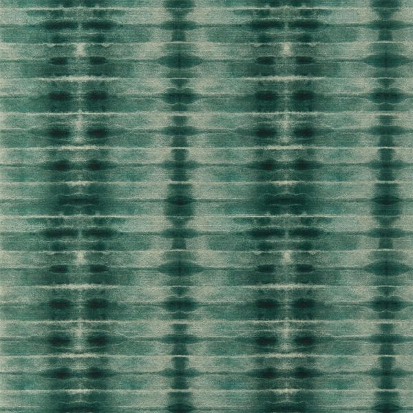 Eterea Wallpaper W0167 03 by Clarke & Clarke in Teal Blue