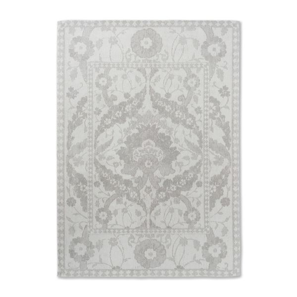 Newborough Jacquard 081604 Rug by Laura Ashley in Steel Grey