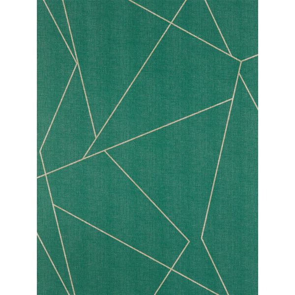 Parapet Wallpaper 112079 by Harlequin in Emerald Green