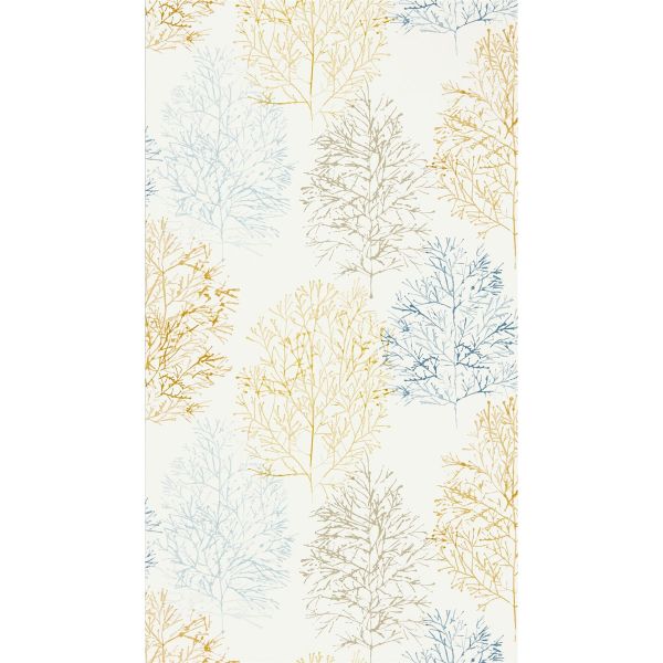 Soetsu Tree Wallpaper 112002 by Scion in Stonewash Papaya Orange