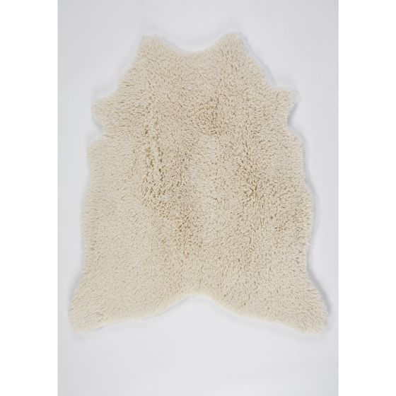 Peau 101 Bath Mat in Ecru Cream by Designer Abyss & Habidecor