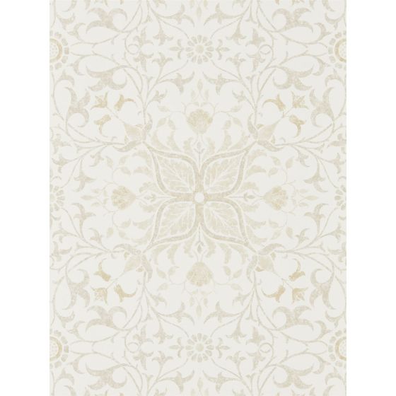 Pure Net Ceiling Wallpaper 216039 by Morris & Co in Ecru Linen