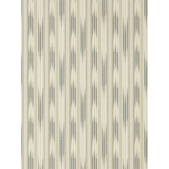Ishi Ikat Striped Wallpaper 216777 by Sanderson in Dove Grey
