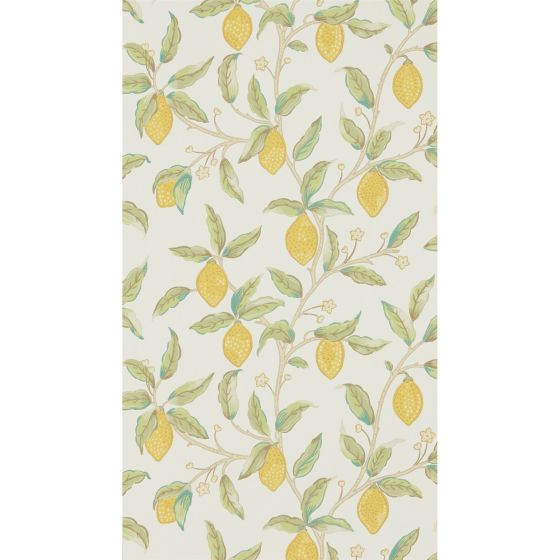 Lemon Tree Wallpaper 216672 by Morris & Co in Bay Leaf Green