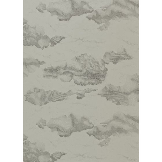 Nuvola Wallpaper 111069 by Harlequin in Charcoal Silver Grey