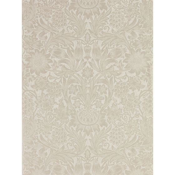 Pure Sunflower Wallpaper 216048 by Morris & Co in Pearl Ivory