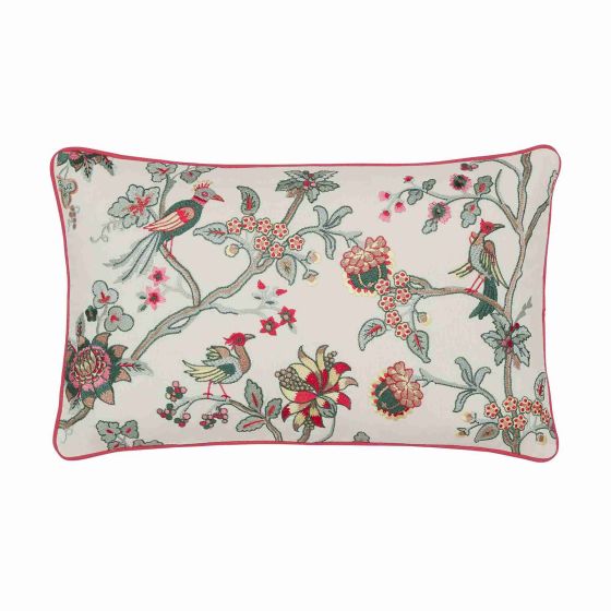 Emperor Floral Cushion by Laura Ashley in Peony Pink