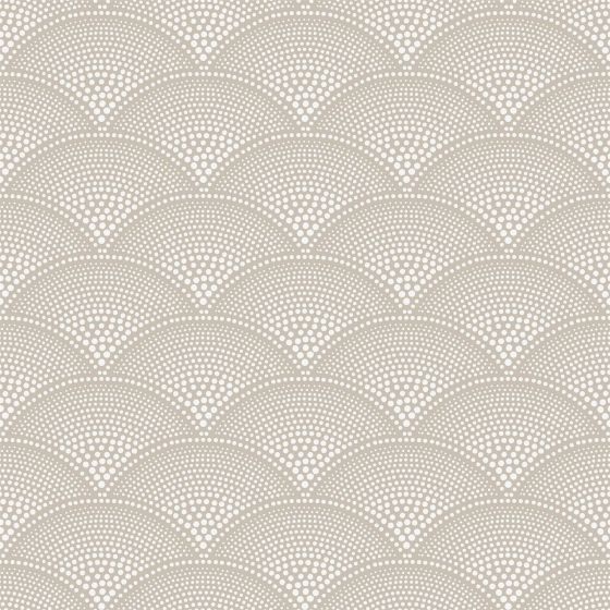 Feather Fan Wallpaper 10034 by Cole & Son in Taupe Brown
