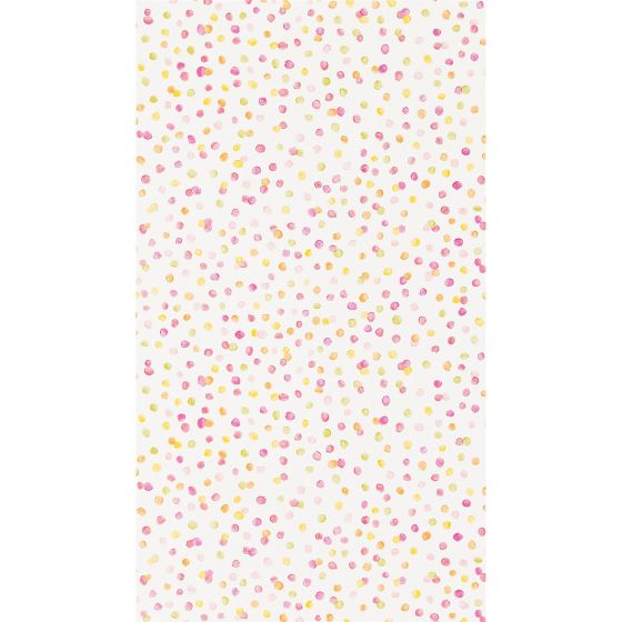 Lots Of Dots Wallpaper 111284 by Scion in Blancmange Raspberry Citrus