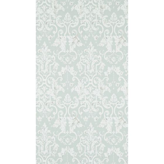 Marmorino Wallpaper 312033 by Zoffany in Platinum Grey