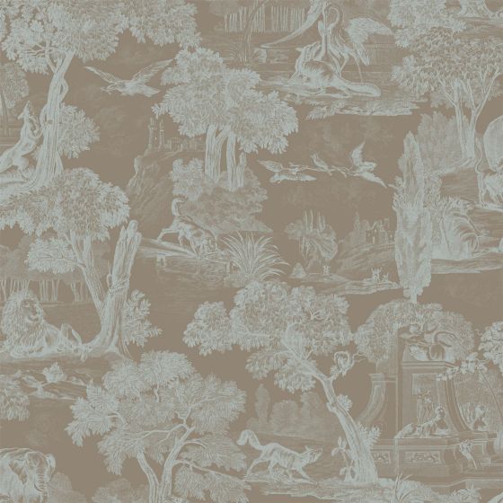 Versailles Wallpaper 99 15063 by Cole & Son in Teal Blue