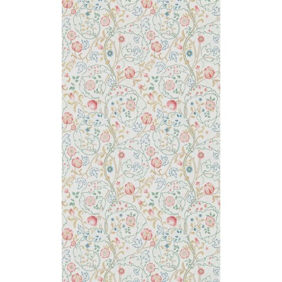 Mary Isobel Wallpaper 214728 by Morris & Co in Pink Ivory