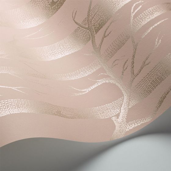 Woods Wallpaper 5024 by Cole & Son in Ballet Slipper Pink
