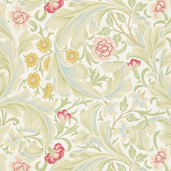 Leicester Wallpaper 212544 by Morris & Co Marble Rose
