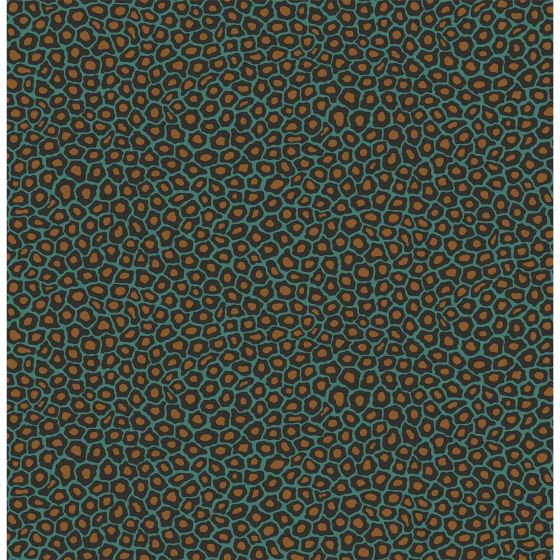 Senzo Spot Wallpaper 6033 by Cole & Son in Teal Green